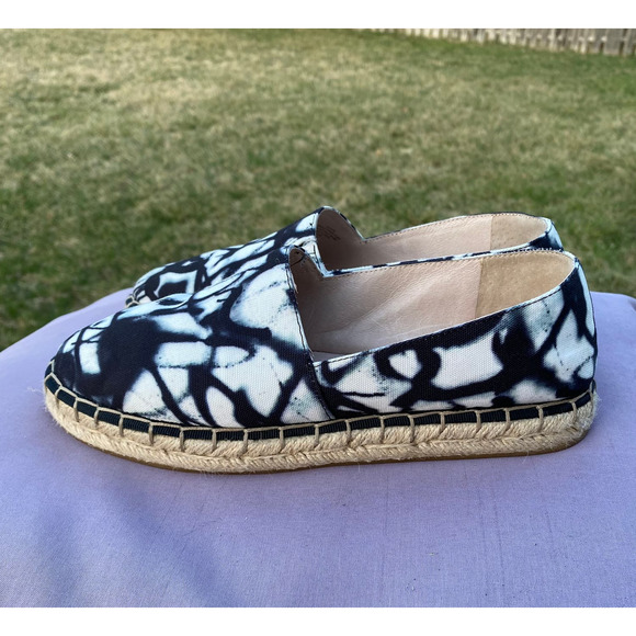 Artelier Nicole Miller Taylor Espadrille Sandal Shoe Women's Size 5.5  $148 MSRP - Picture 1 of 10